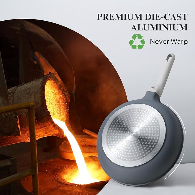 PRICUSIS Nonstick Ceramic Frying Pan - Image 4