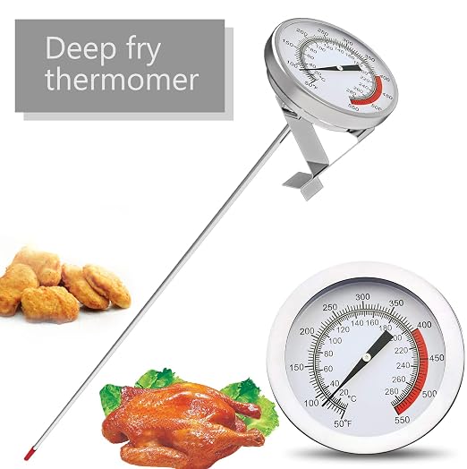 Lightbeam 16" Long Stem Deep Fry Thermometer - Image 4