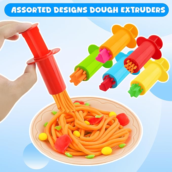 Dough Tools Kit – 12-Piece Dough Play Tools Set - Image 3
