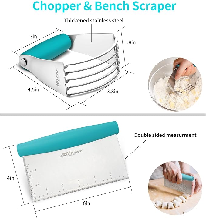ALLTOP Pastry Blender & Bench Scraper - Image 2