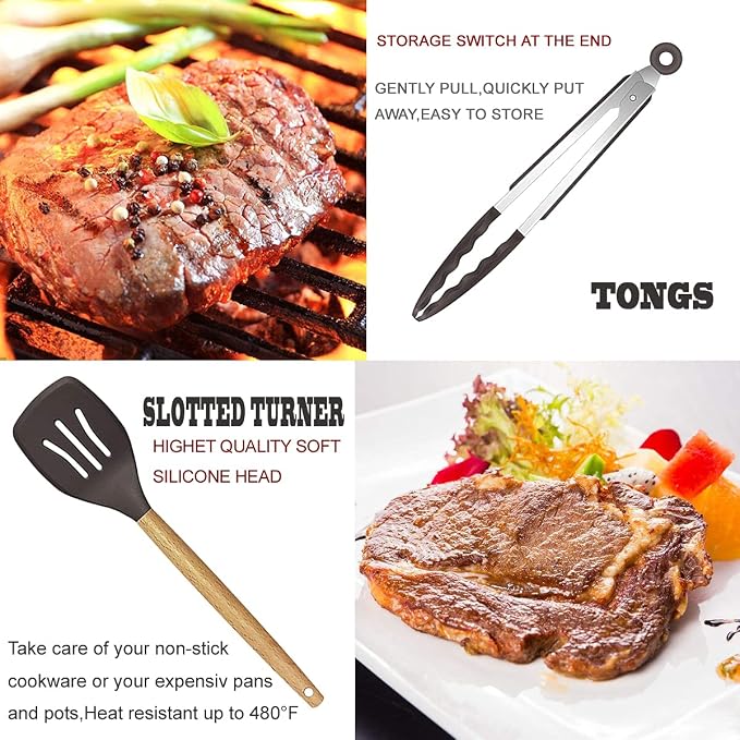 Cooking Utensils Set- 35 PCs Kitchen Utensils - Image 3