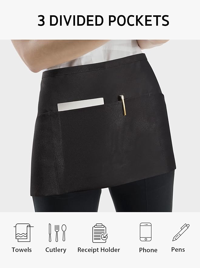 Syntus 3 Pack Server Aprons - Image 5