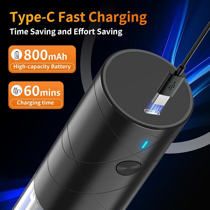 4Pack Electric Salt and Pepper Grinder Set USB Rechargeable - Image 4