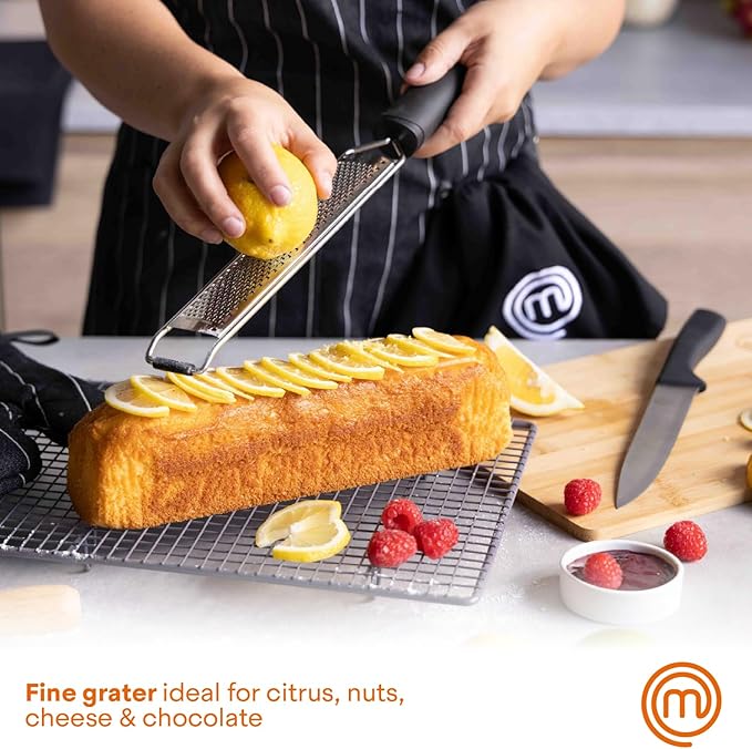 MasterChef Zester Grater with Handle, Kitchen Tool - Image 2