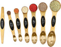 Magnetic Measuring Spoons Set Stainless Steel by BIDFUL
