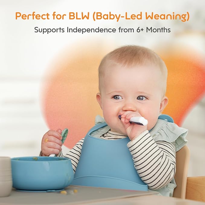 NumNum Baby Spoons Set, Baby Essentials Pre-Spoon GOOtensils - Image 4