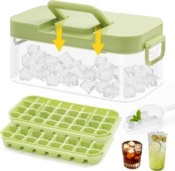 Ice Cube Mold Tray: 64 Pcs Ice Mold Trays by RedefiningHomeLiving