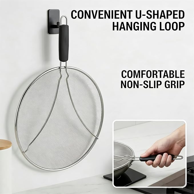 Splatter Screen for Frying Pan 13 Inch - Image 4