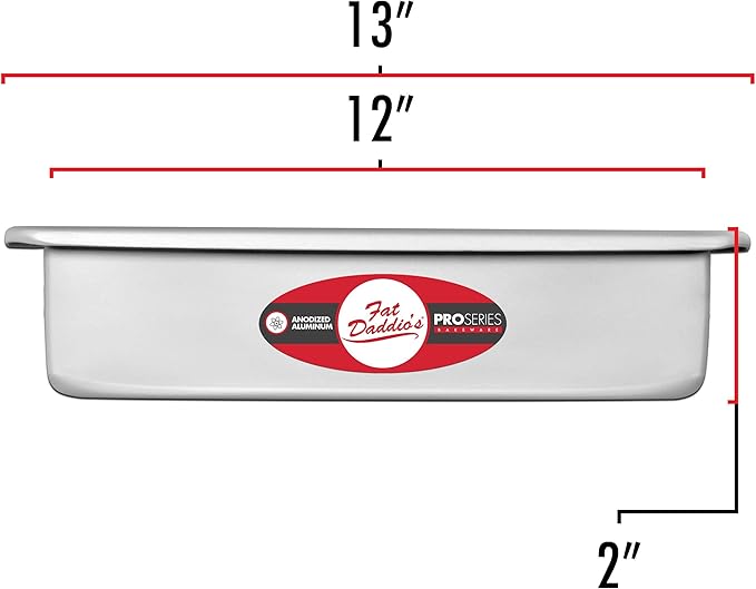 Fat Daddio's POB-12162 Sheet Cake Pan - Image 3