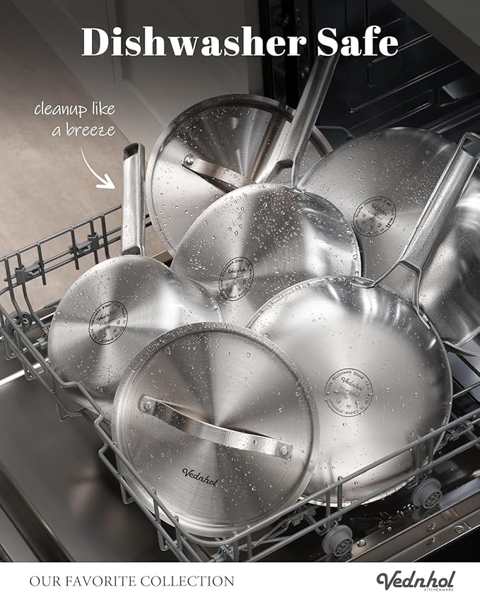 Stainless Steel Frying Pan 12 Inch - Image 4