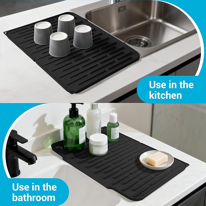 Foldable Silicone Dish Drying Mat - Image 7