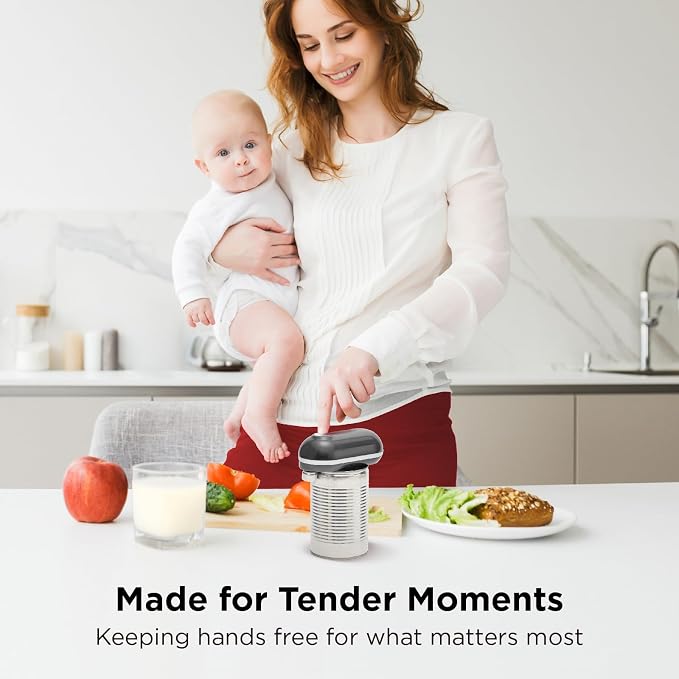 Kitchen Mama Mini Plus Rechargeable Electric Can Opener: USB-C Charging - Image 6