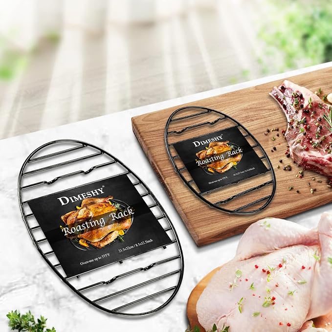 DIMESHY Roasting Rack, Enamel Finished, fit - Image 7