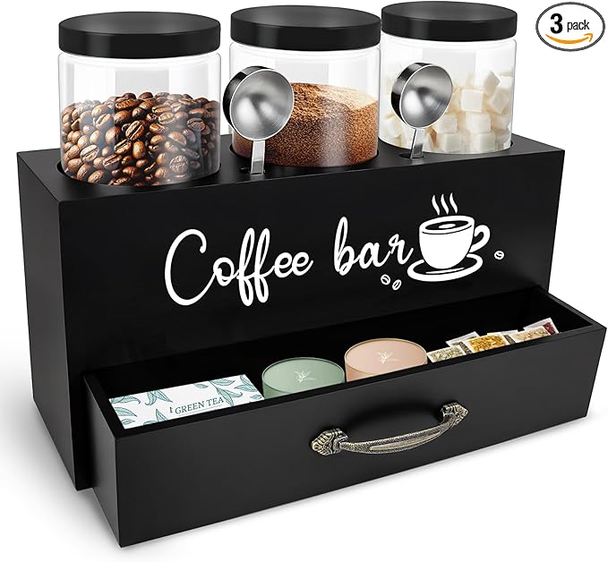 MACIFECI 54 oz Coffee Canister Set by MACIFECI