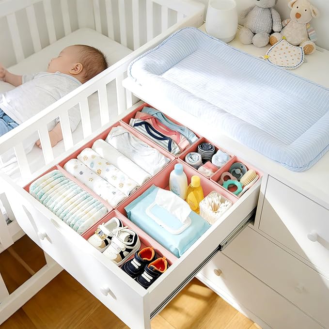 DIMJ Drawer Organizer Clothes Storage - Image 3