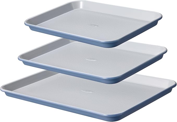 CAROTE 3-Piece Baking Pan Set by CAROTE