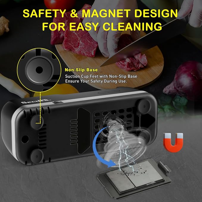 Secura 3-Stage Electric Knife Sharpener - Image 5