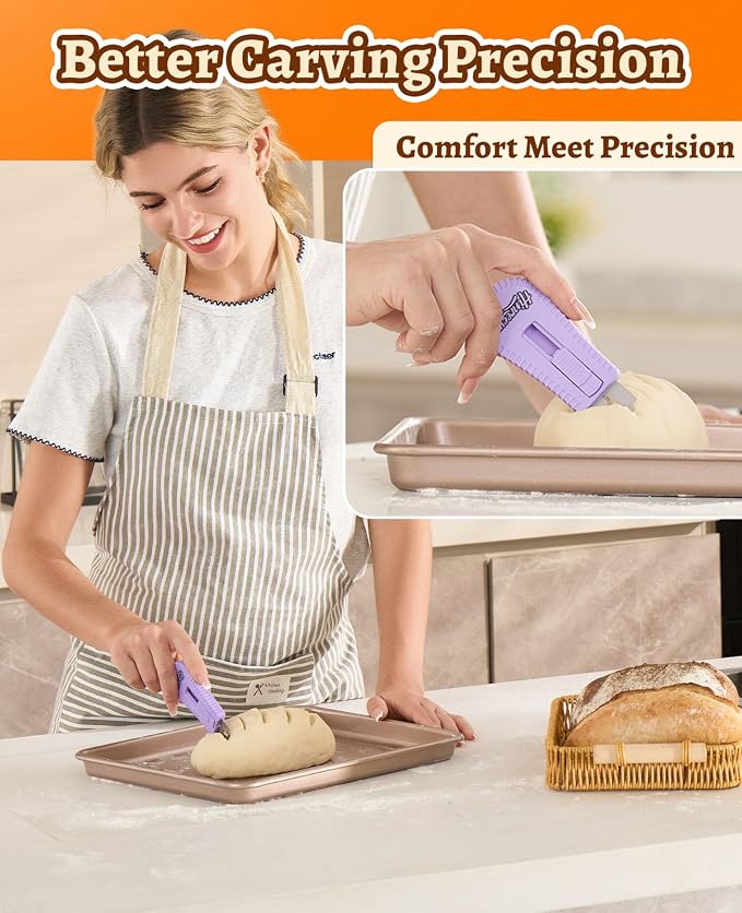 Bread Scoring Tool for Sourdough, Magnetic Bread Lame - Image 7