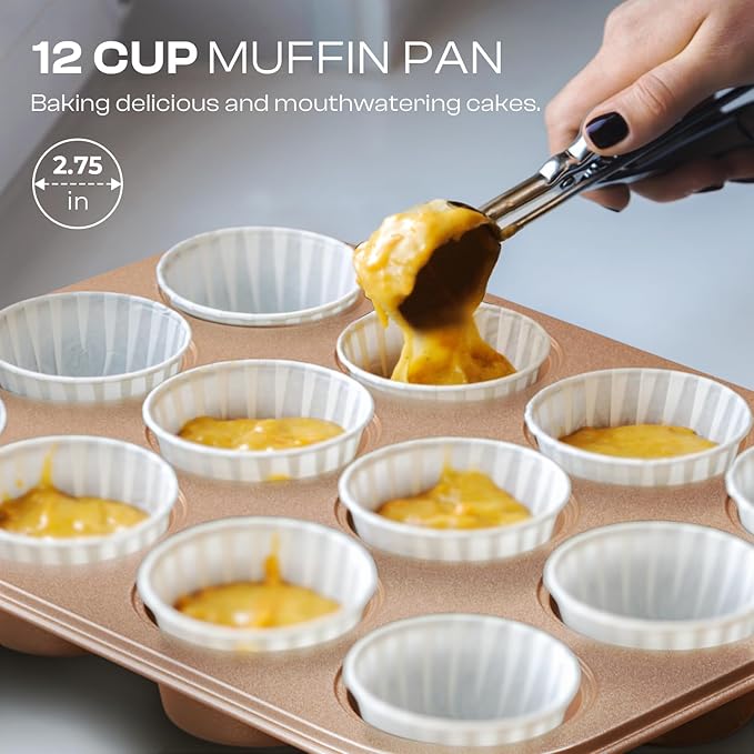 12-Piece Nonstick Bakeware Set - Image 4