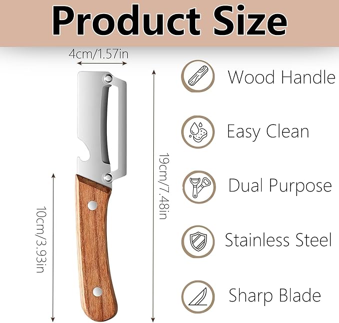 2PCS Multifunctional Vegetable Peeler - Image 2