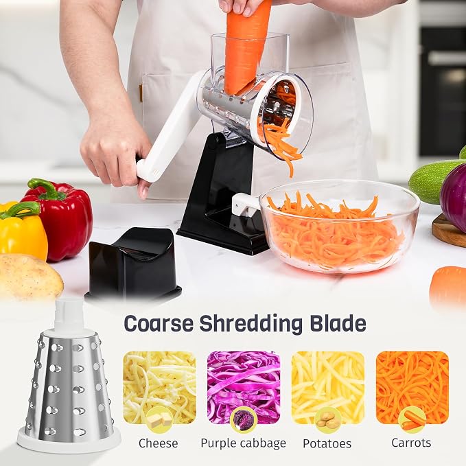Upgraded Rotary Cheese Grater - Image 4