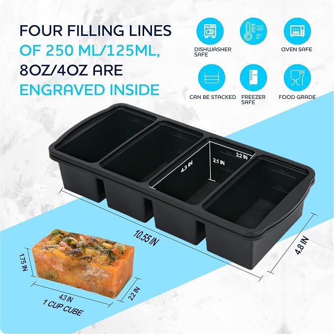 ZIP STANDING Silicone Freezer Trays - Image 6
