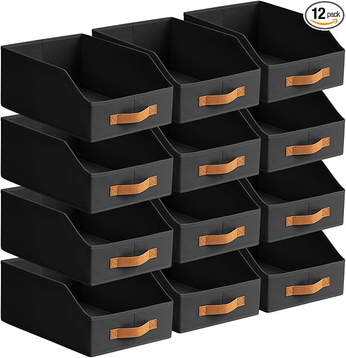 Homsorout Fabric Storage Bins for Organizing by Homsorout
