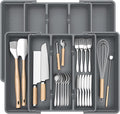 Silverware Organizer, Expandable Utensil Drawer Organizer by Unknown
