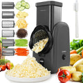 Electric Cheese Grater Rotary Slicer-One-Touch Control Vegetable Slicer by Enleber