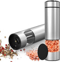 innhom Electric Salt and Pepper Grinder Set Battery Operated Stainless Steel by innhom
