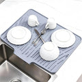 Silicone Dish Drying Mat for Kitchen Counter Sink, Non-Slip dish drying Pad by AYDRBMG