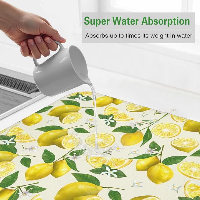 Dish Drying Mat Drainer Pads - Image 2