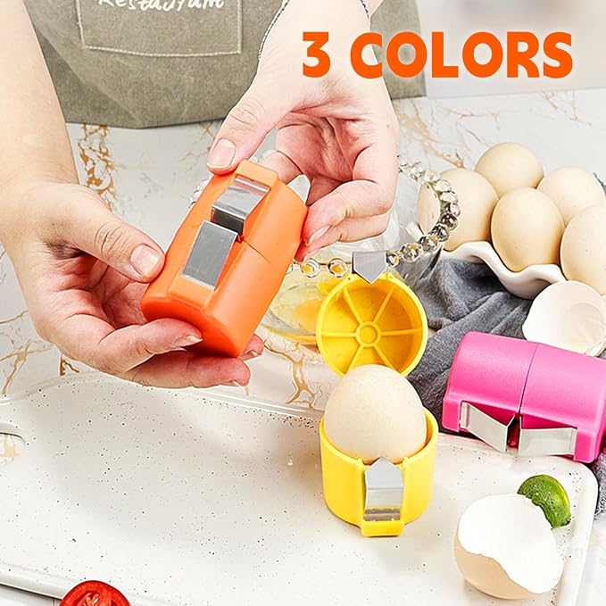 3Pcs Egg Shell Opener, 2026 New Egg Cracker Tool - Image 5