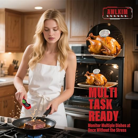 AWLKIM® 3 Pack Meat Thermometer - Image 2