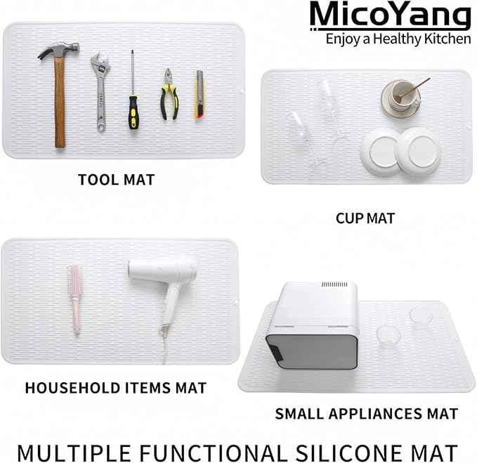 MicoYang Silicone Dish Drying Mat - Image 3