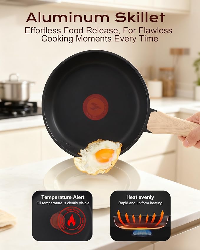 Non Stick Frying Pan, 8-inch Omelette Pan - Image 3