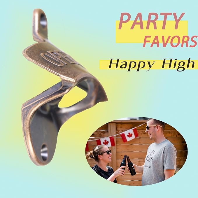 Aged Style Wall Mounted Bottle Opener, Stainless Table Mount Cola Opener - Image 7