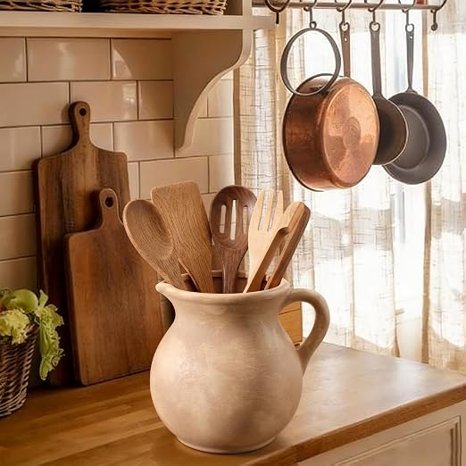 Potchen Rustic Kitchen Utensil Holder - Image 6