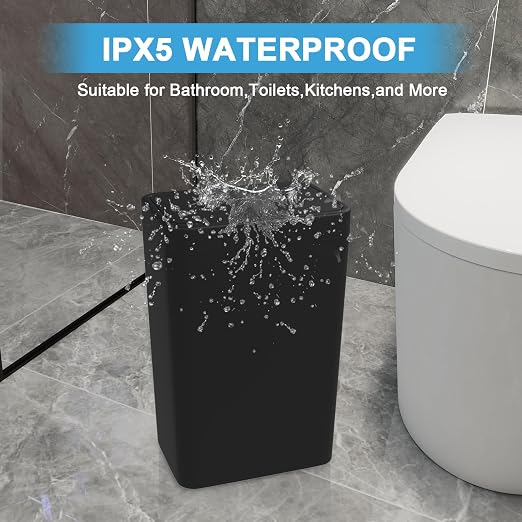 Naisu 2 Pack 4 Gal Bathroom Trash Can - Image 4