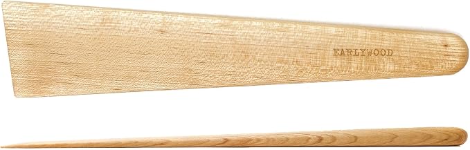 Earlywood 13 inch Handmade Wood Cooking Utensil by Earlywood