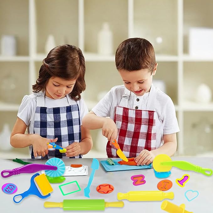 LCY WEDSHI Dough Tool Set, Dough Accessories Includes Alphabet Numbers Shapes - Image 7