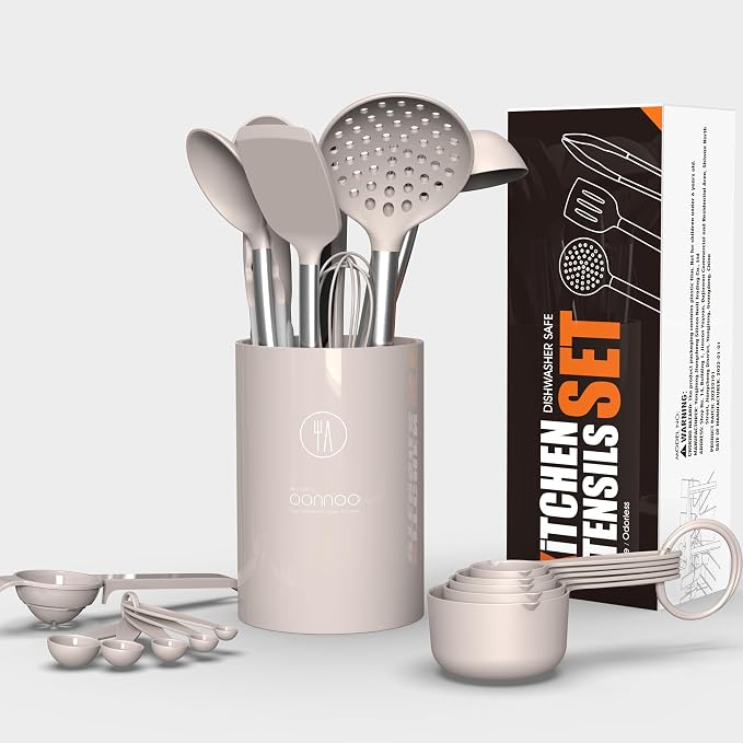 Large Silicone Cooking Utensils Set - Image 4