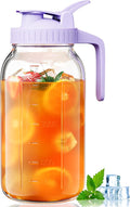 64oz Glass Mason Jar Pitcher by VA1KENE