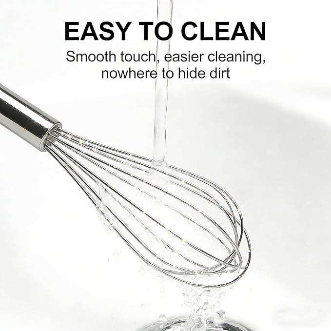3 Packs Stainless Steel Whisk Set-Whisks - Image 7