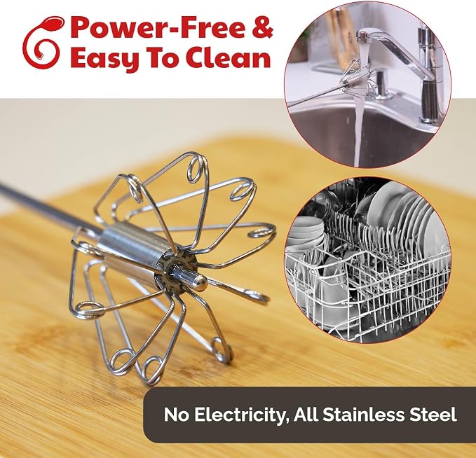 Stainless Steel Egg Beater - Image 8