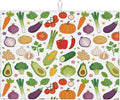 Vegetables Dish Drying Mat, for Farmhouse Kitchen Counter Microfiber Absorbent by Vodbne