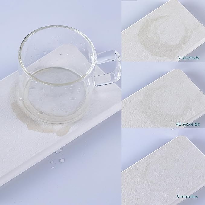 NiuYichee 2 Pcs Water Absorbing Stone Trays, Kitchen/Bathroom Sink Soap Dish - Image 5