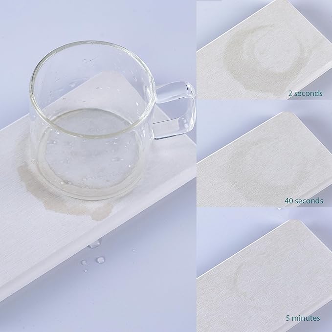 NiuYichee 2 Pcs Water Absorbing Stone Trays, Kitchen/Bathroom Sink Soap Dish - Image 6