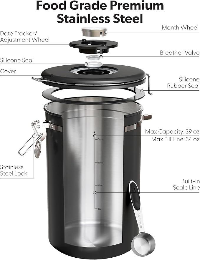 Veken Large Coffee Canister - Image 7