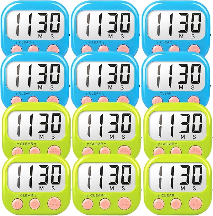 Classroom Timers for Teachers Kids Large Magnetic Digital Timer Teacher by AOUCE